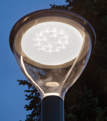 إضاءة Metronomis LED الجديدة للمتنزهات 