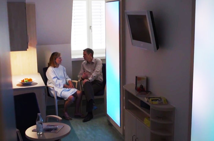 Enhancing the healing environment in the German Heart Center Berlin using Philips Healwell lighting systems