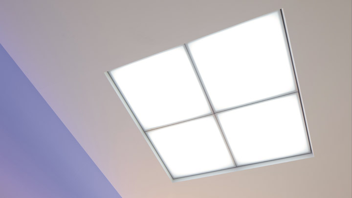 Philips Lighting’s HealWell ceiling module improves patient experience with light that feels natural and supports sleep rhythms